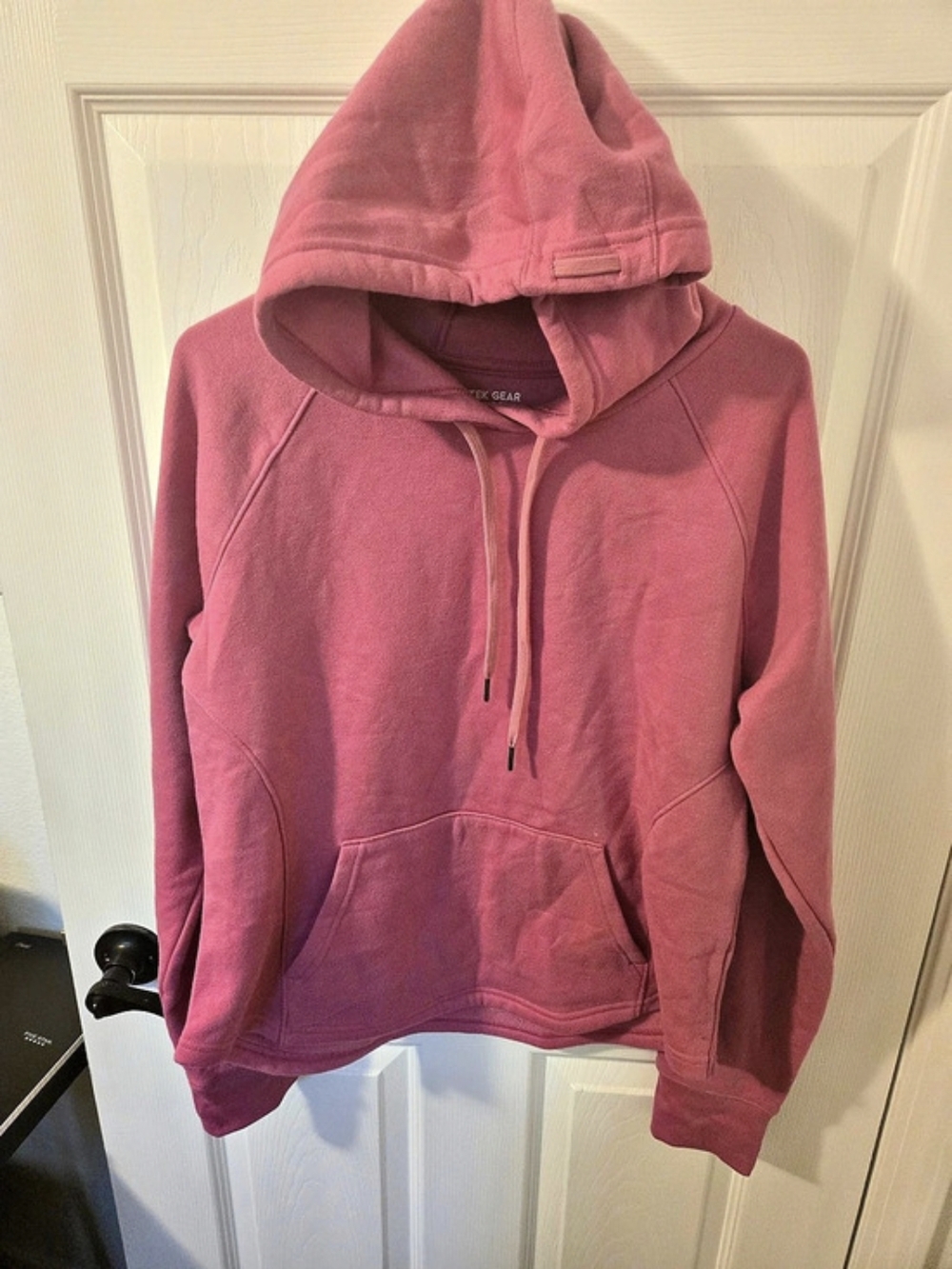 Tek Gear Ultrasoft Fleece Hoodie Pink Size Medium